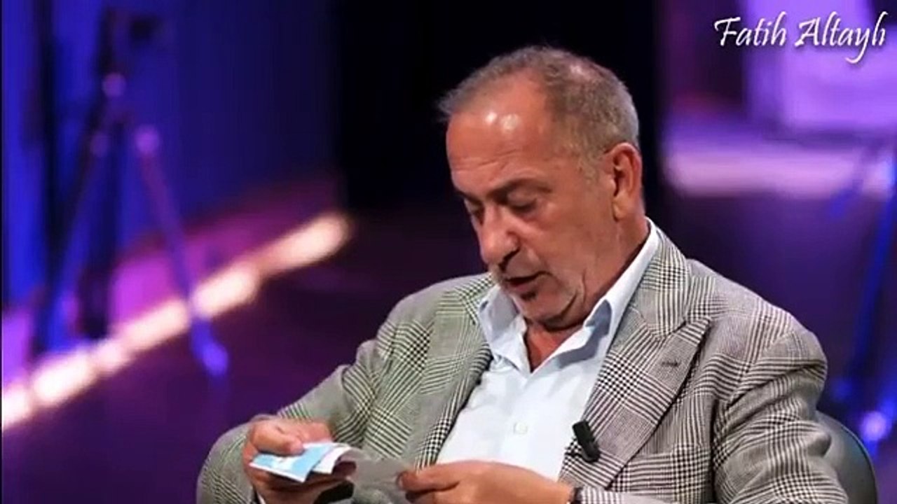 Fatih Altaylı su faturalarının yüksekliğinden yakındı