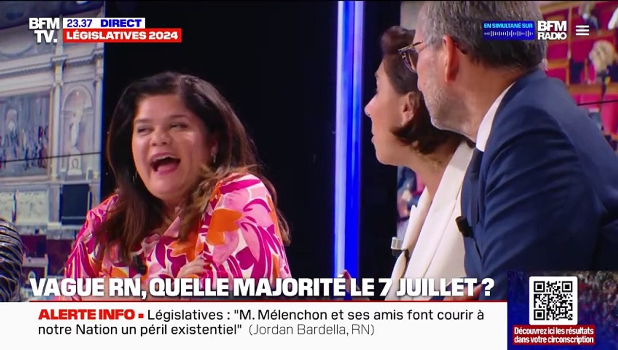 Gros clash entre Raquel Garrido et Laure Lavalette sur BFMTV