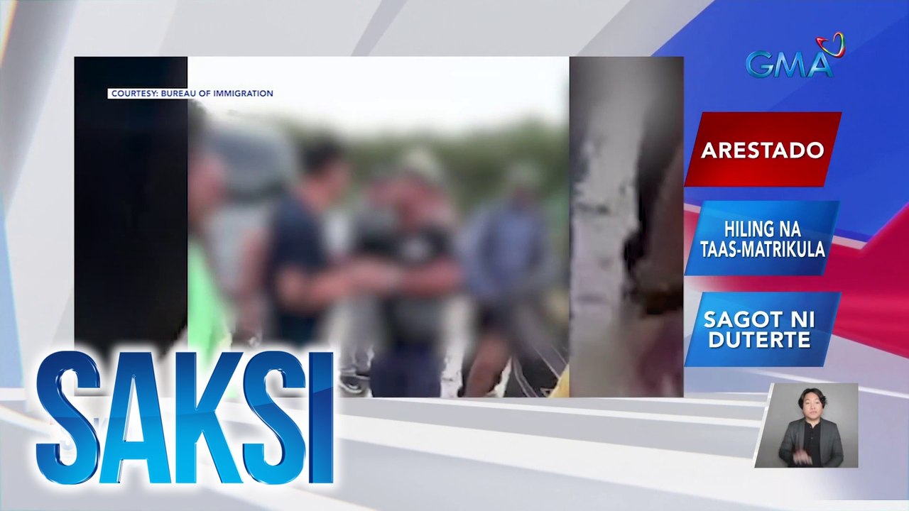 9 na Chinese national, inaresto sa Parañaque fishport ng mga tauhan ng Bureau of Immigration at Armed Forces of the Philippines | Saksi