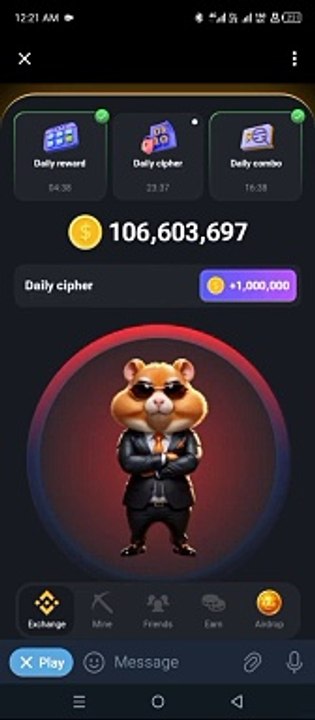 Hamster Kombat Daily Cipher Challenge: Decode the Morse Code 🐹