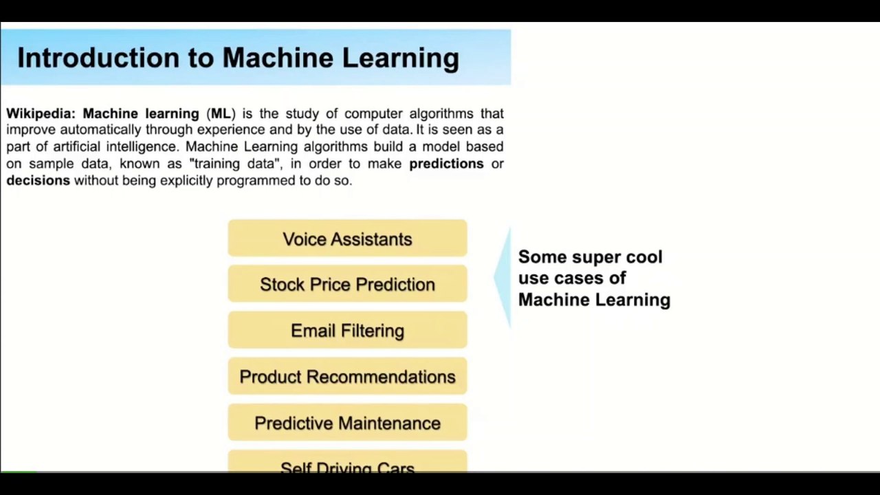 01_Introduction to Machine Learning