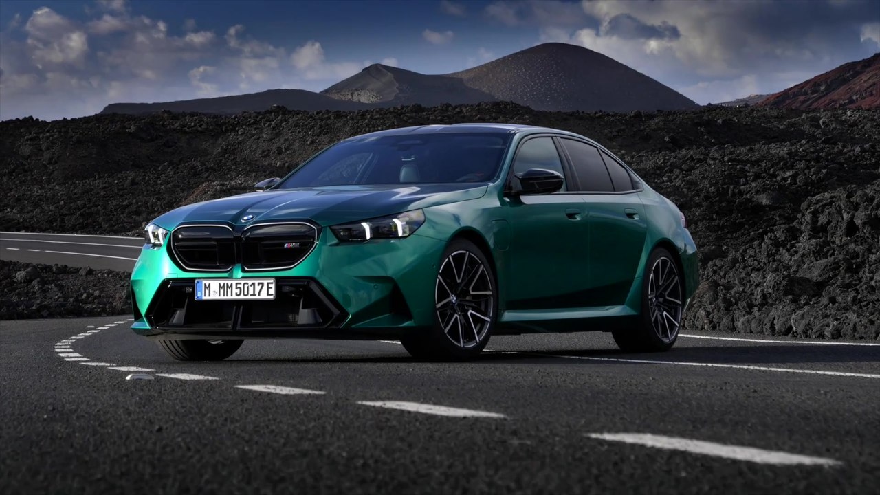 The new BMW M5 Design Preview