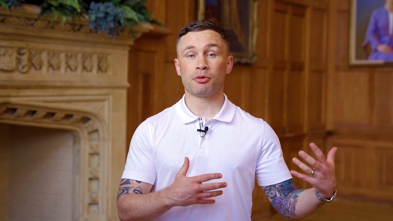 Carl Frampton QUB graduation message