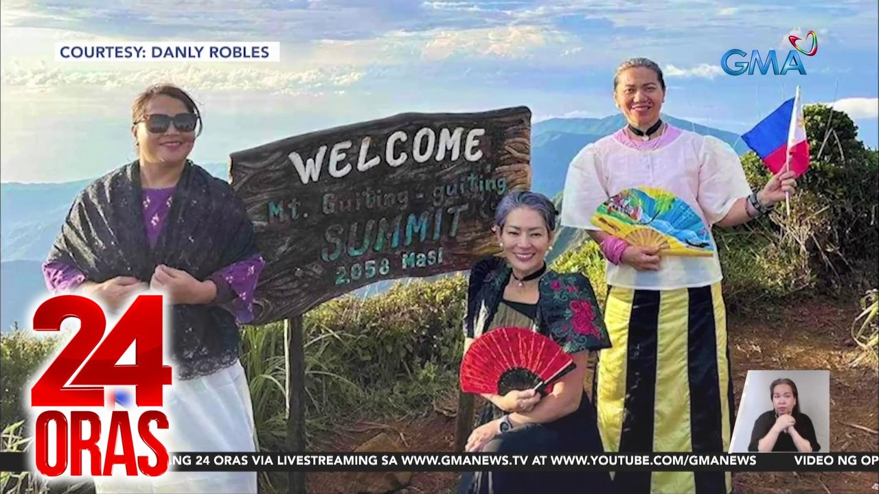 "Hiking Titas" ng Davao, inakyat ang MT. Guiting-Guiting sa Romblon | 24 Oras