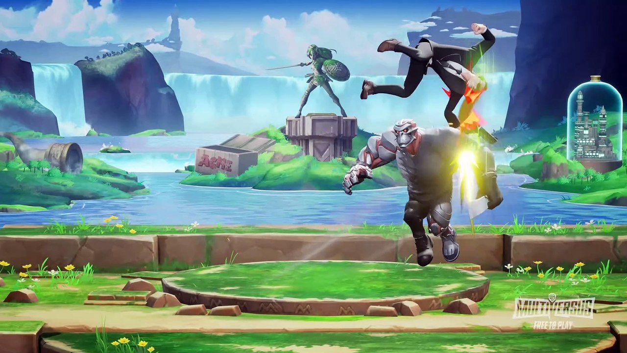 MultiVersus - Gameplay de l'Agent Smith