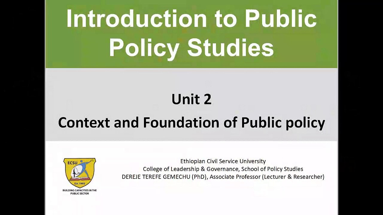 Unit 2 Part 1 Overview