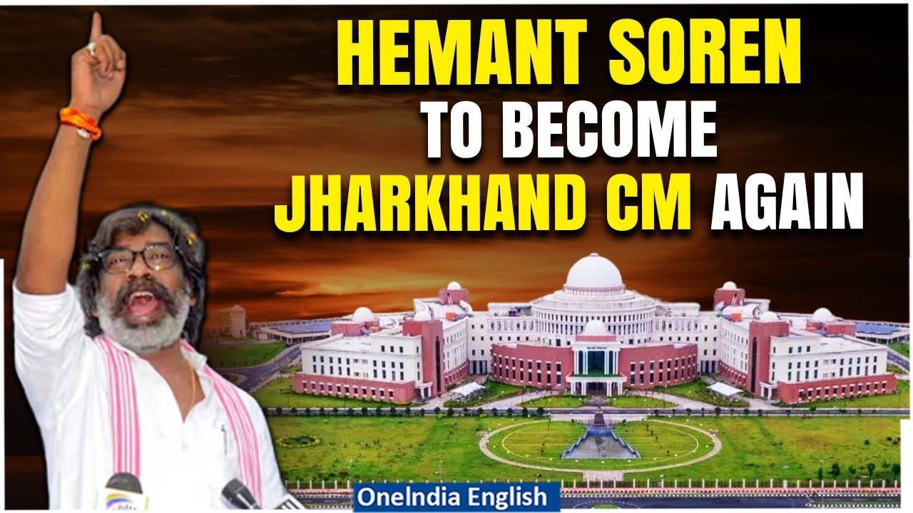 Hemant Soren Set for a Political Comeback in Jharkhand? Sources Indicate Return As CM| Watch