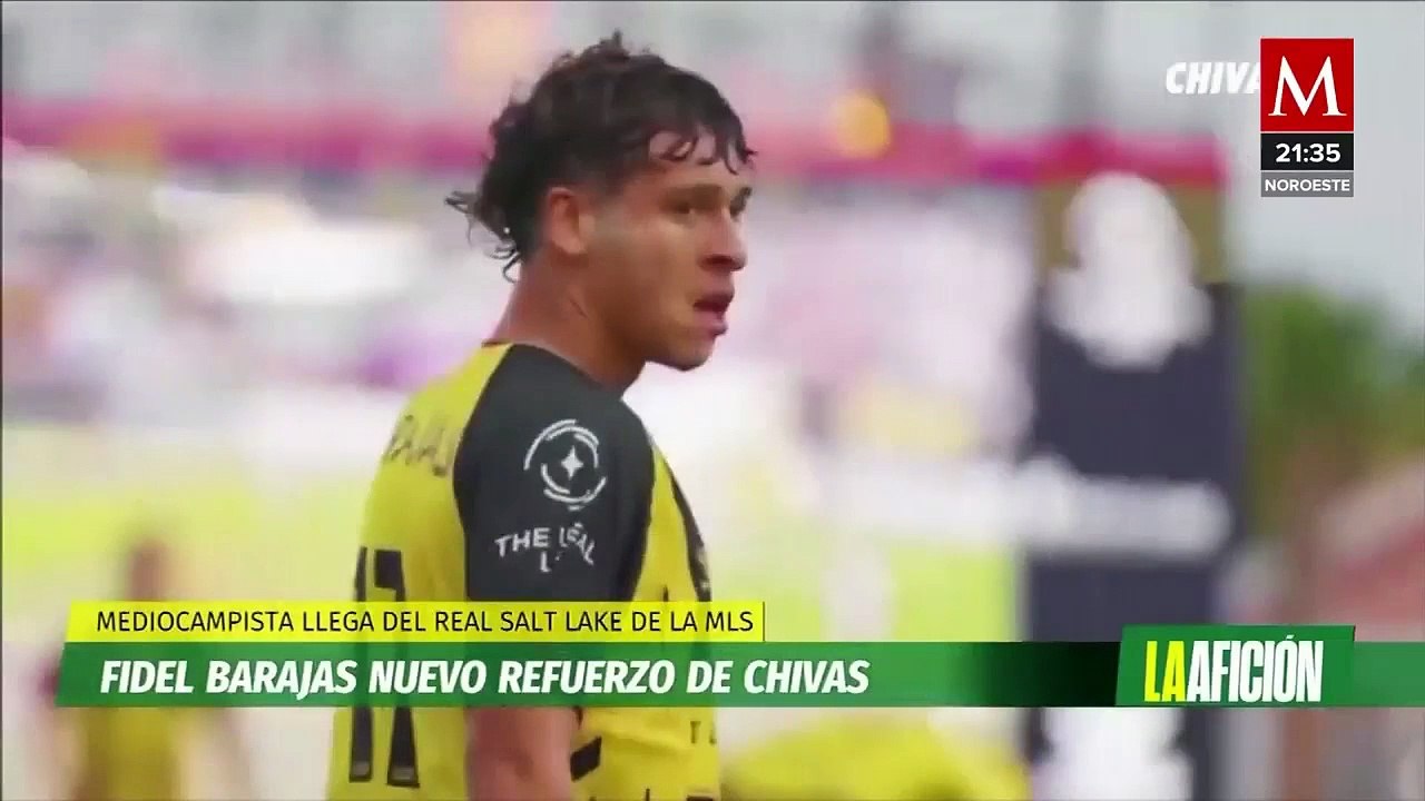Chivas hace oficial el fichaje de Fidel Barajas; llega a cumplir un sueño
