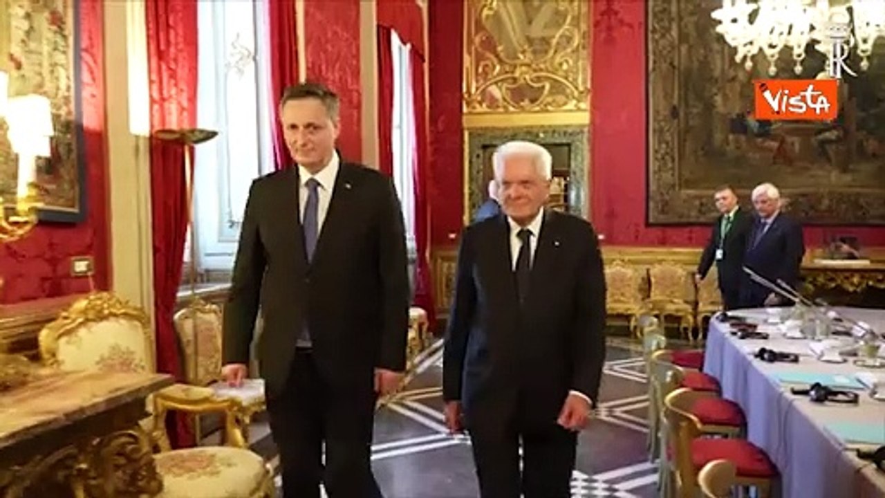 Mattarella riceve Becirovic: ?Grande amicizia lega Italia e Bosnia-Erzegovina?