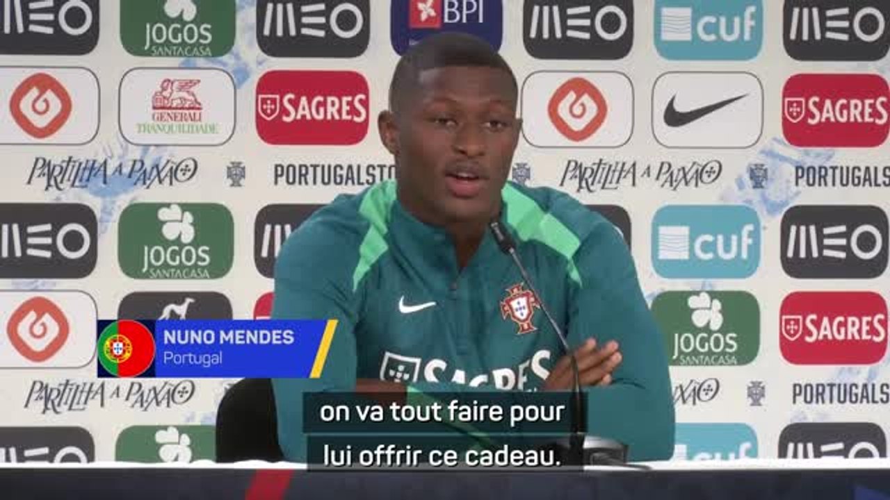 Portugal - Nuno Mendes : "Offrir ce cadeau à Ronaldo"