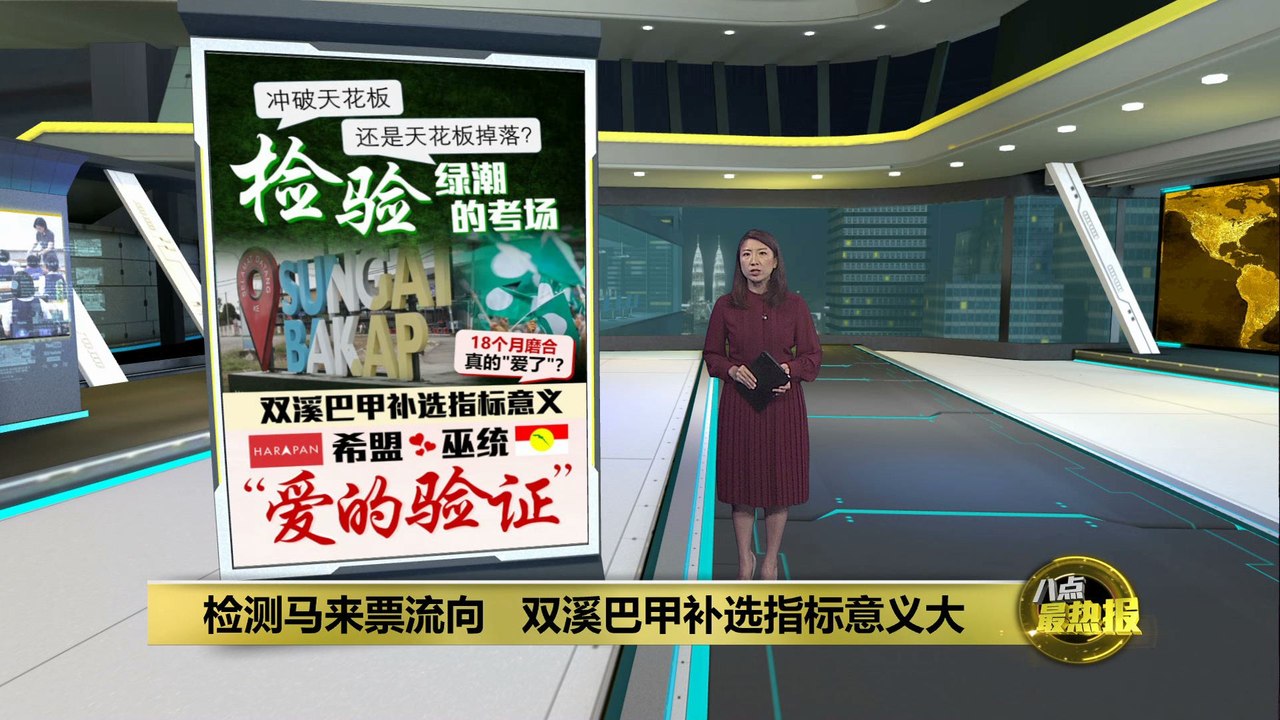 绿潮冲破天花板还是天花板掉落？   双溪巴甲补选指标意义大