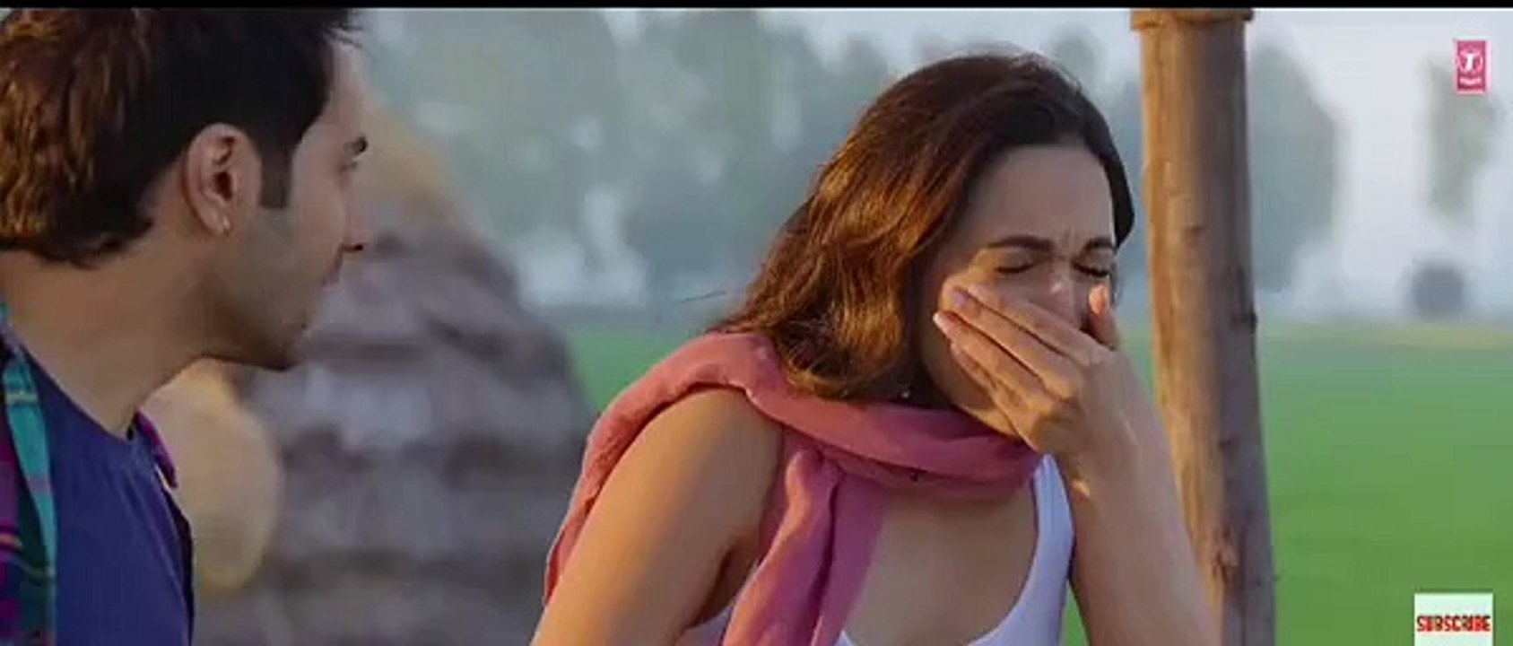 Kiara Advani kiss  Varun Dhawan Nain Ta Heer new song #kiaraadvani