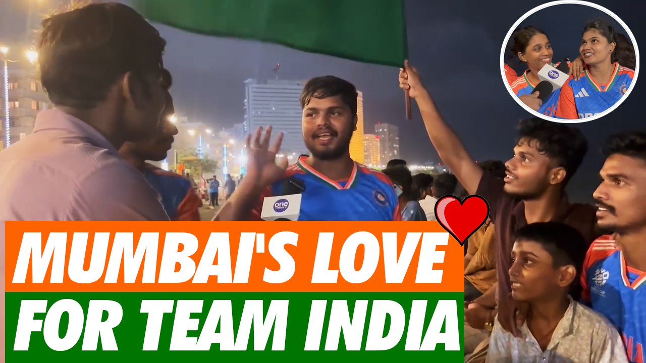 T20 World Champions India's Victory Lap| Fan Moments Captured| Oneindia