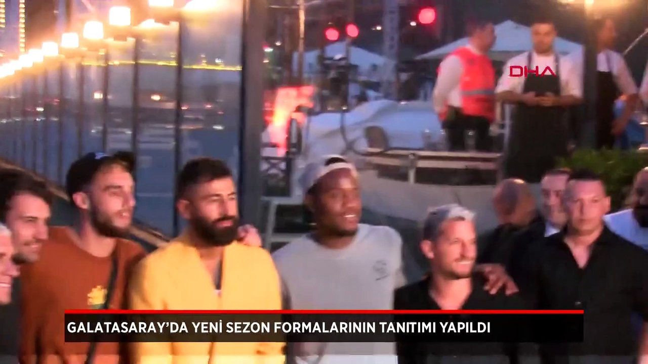 Galatasaray’da yeni sezon formalarının tanıtımı yapıldı