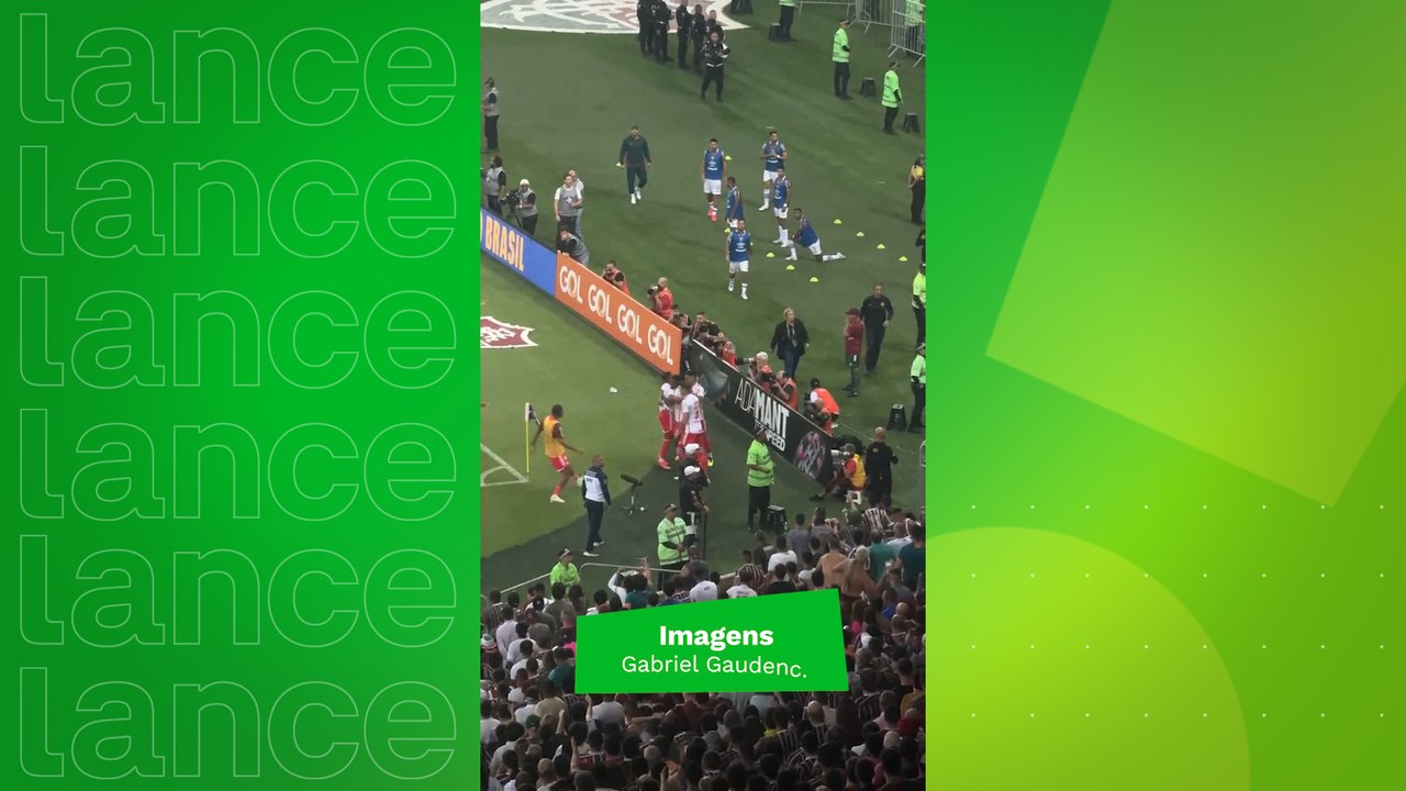Comemoração de gol do Inter gera confusão no Maracanã