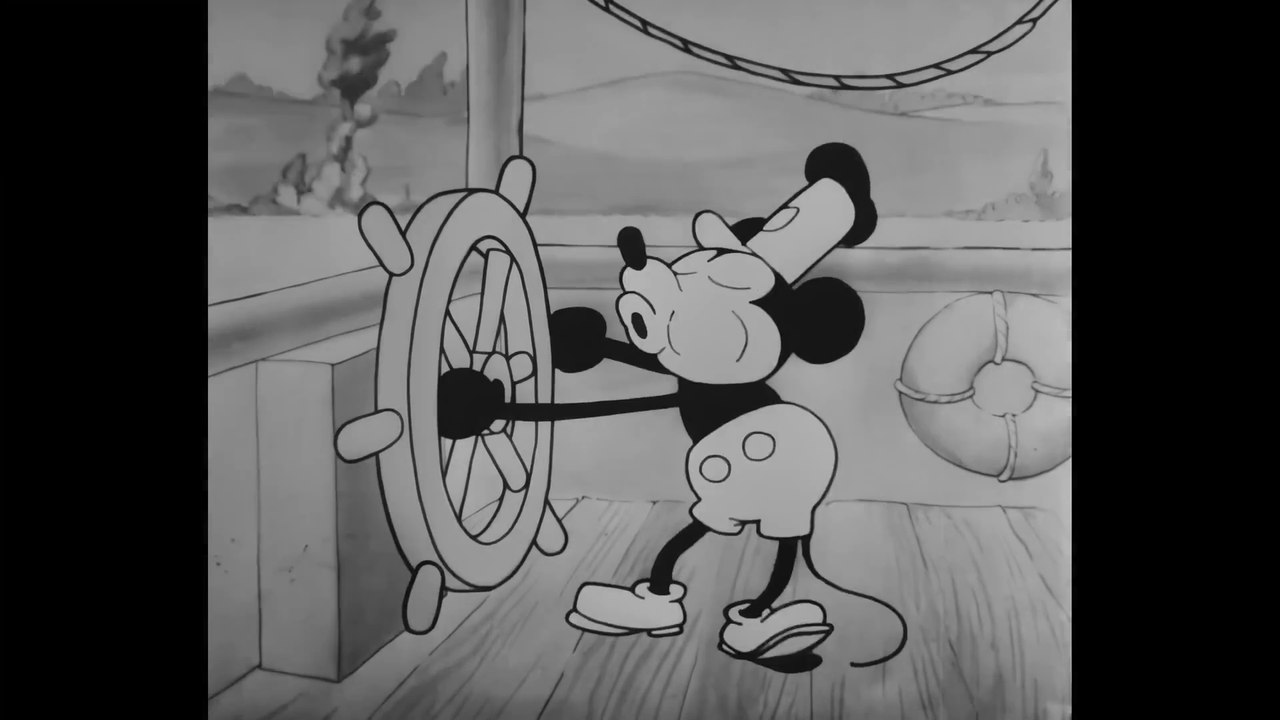 Steamboat Willie (1928 Film) - 4K Remastered
