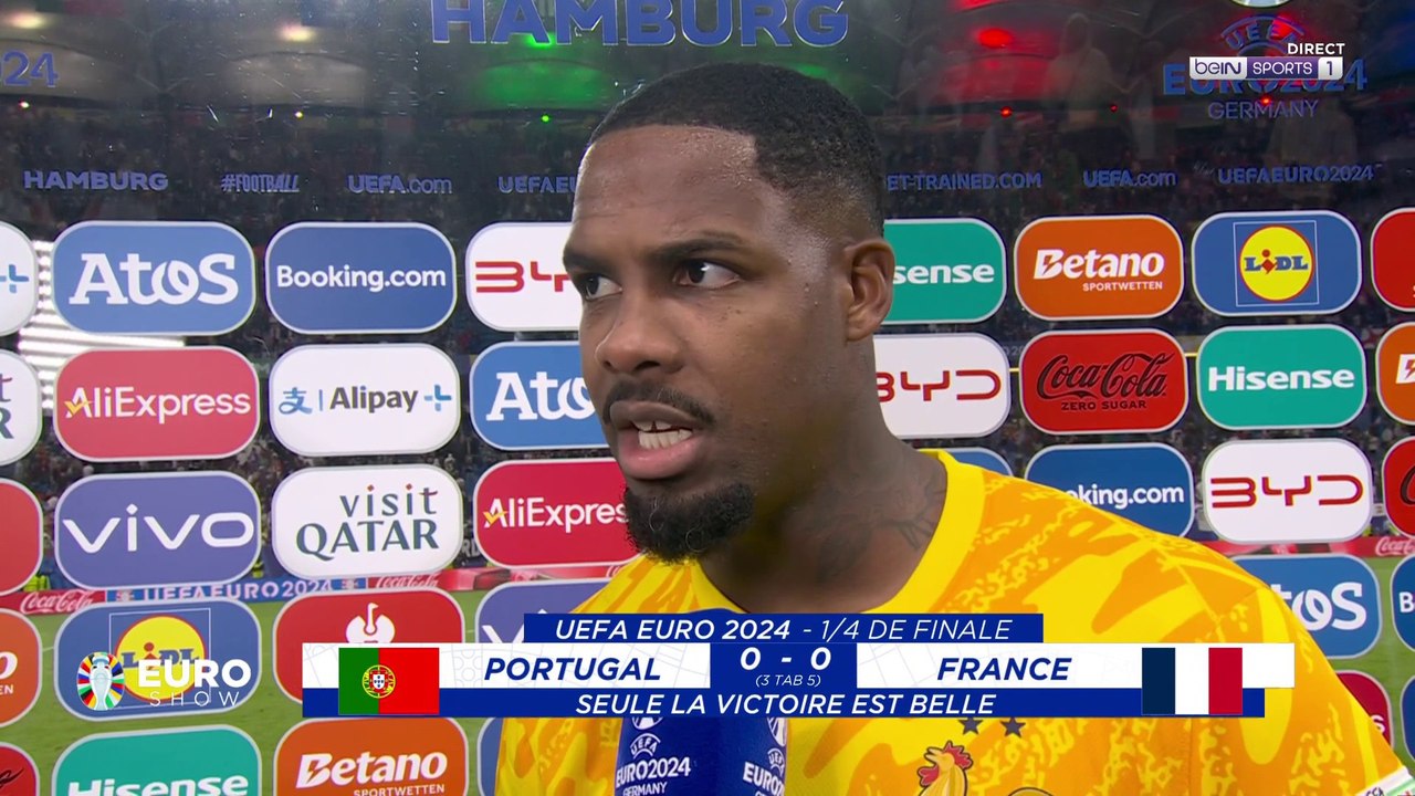 Mike Maignan : "Je suis heureux pour tout le monde"