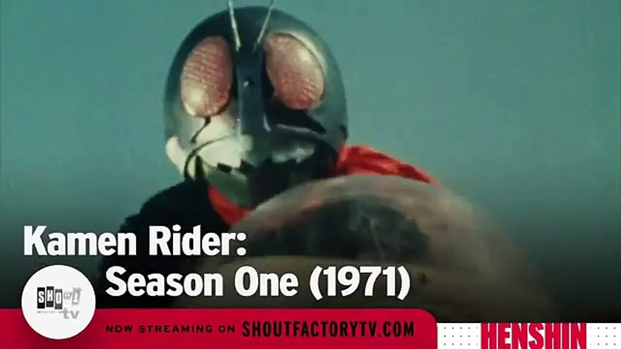 Kamen Rider Saison 1 - Now Streaming On Shout! Factory TV! (EN)