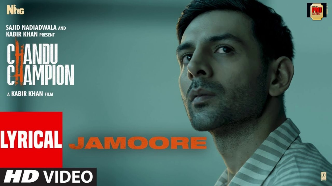 Chandu Champion: Jamoore (Lyrical Video) Kartik Aaryan | Pritam, Mame Khan, Kailash, Amitabh