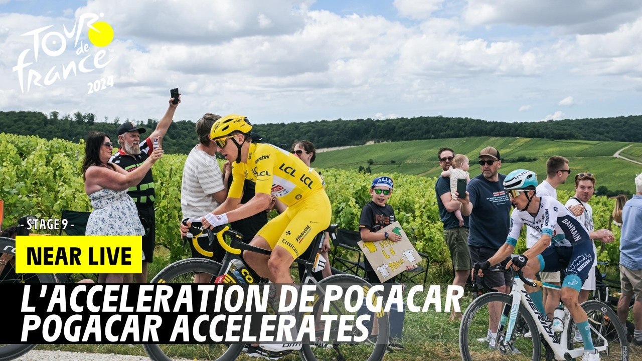 Pogacar accelerates  - Stage 9 - Tour de France 2024