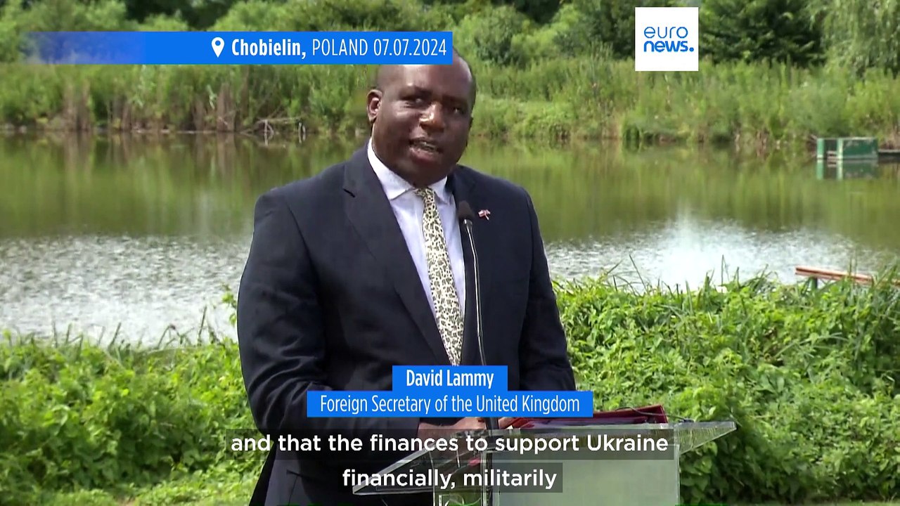 UK Foreign Secretary David Lammy says commitment to Ukraine 'is ironclad'