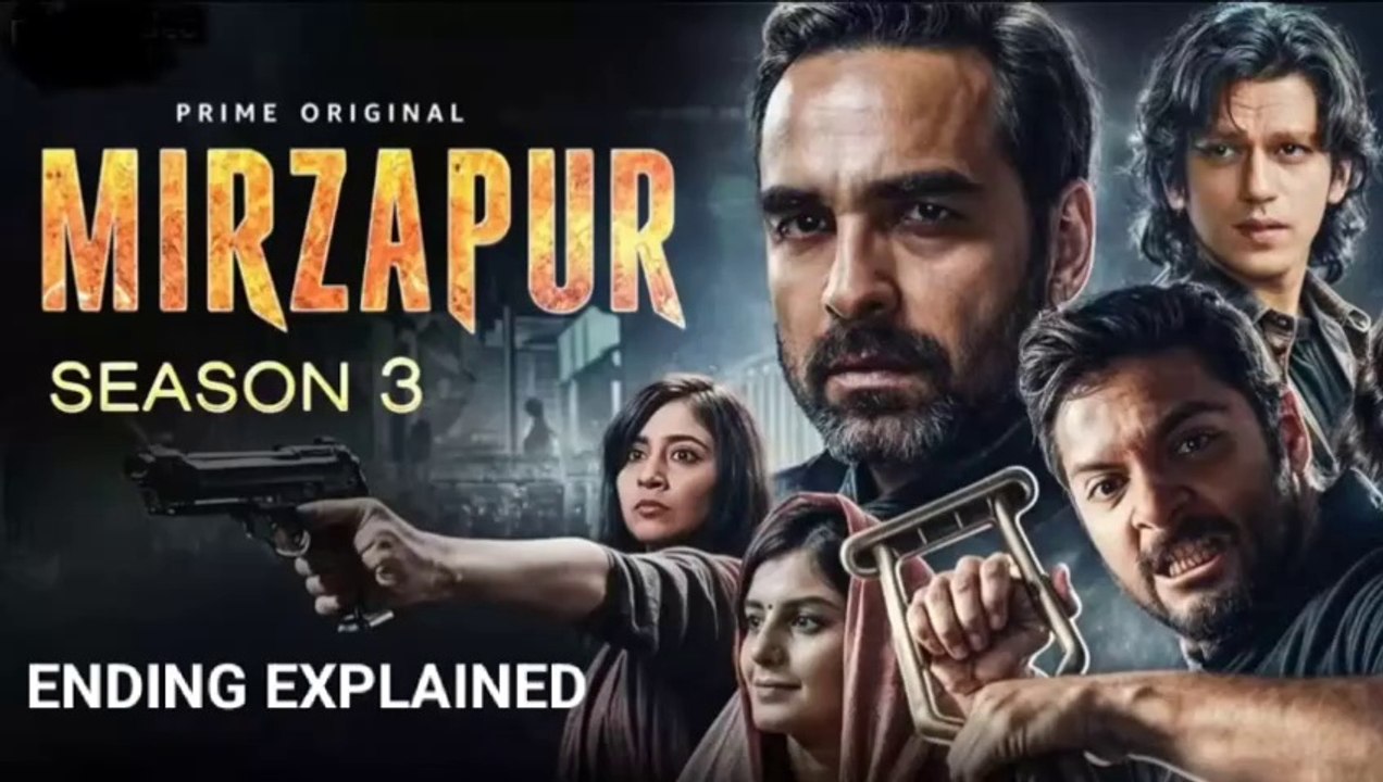 Mirzapur Season - 3 | Full Series All Episodes Ending Explained in Hindi