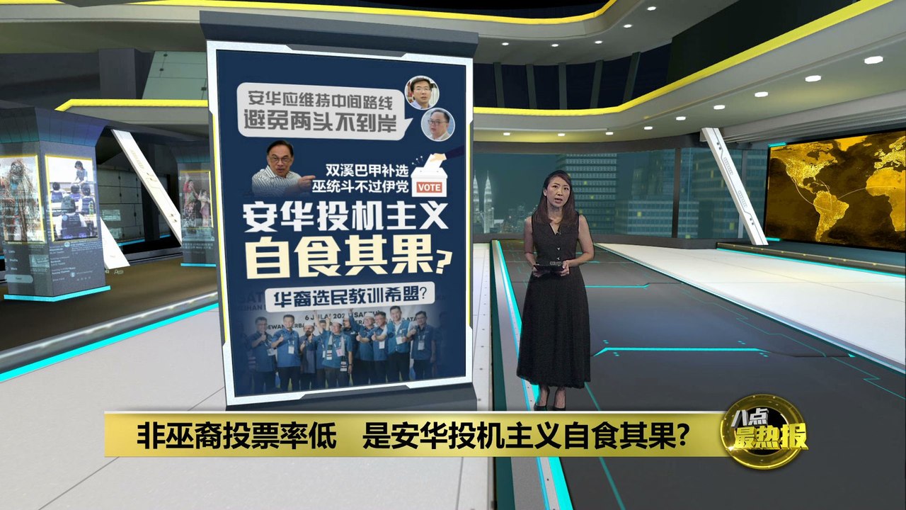 【双溪巴甲补选】 非巫裔投票率低   是安华投机主义自食其果?