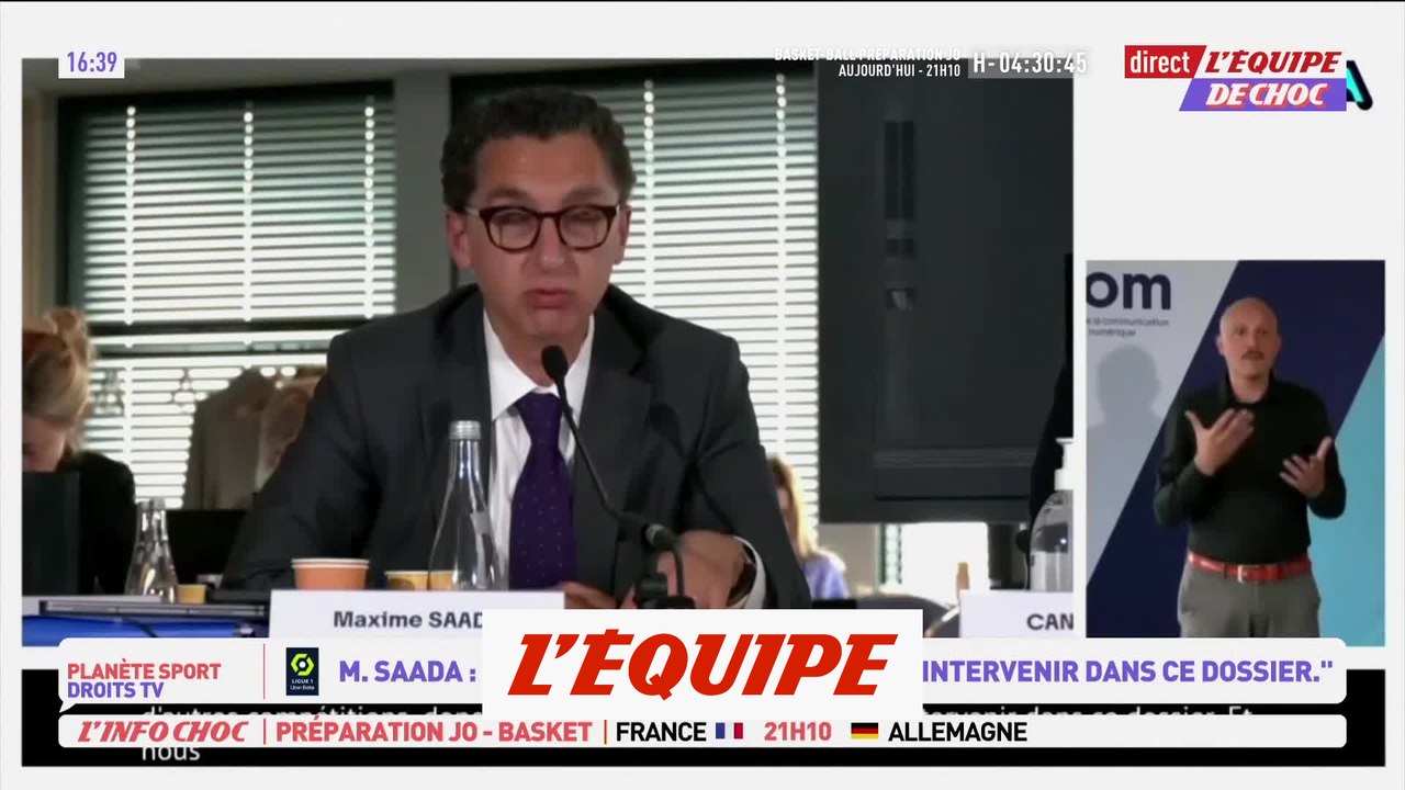 Canal n'a plus les moyens, selon Saada - Foot - Droits L1