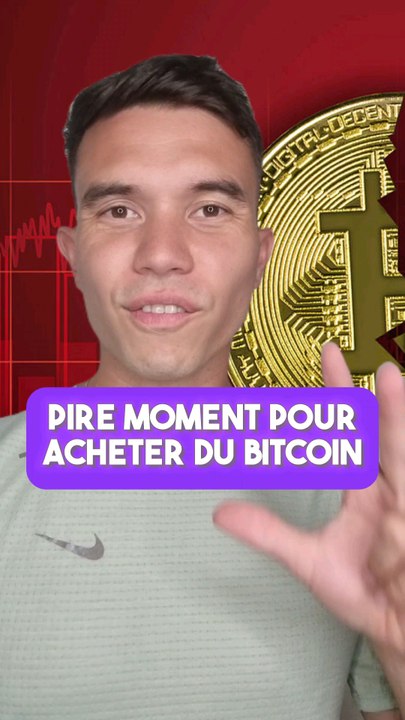 Pire moment pour acheter du bitcoin