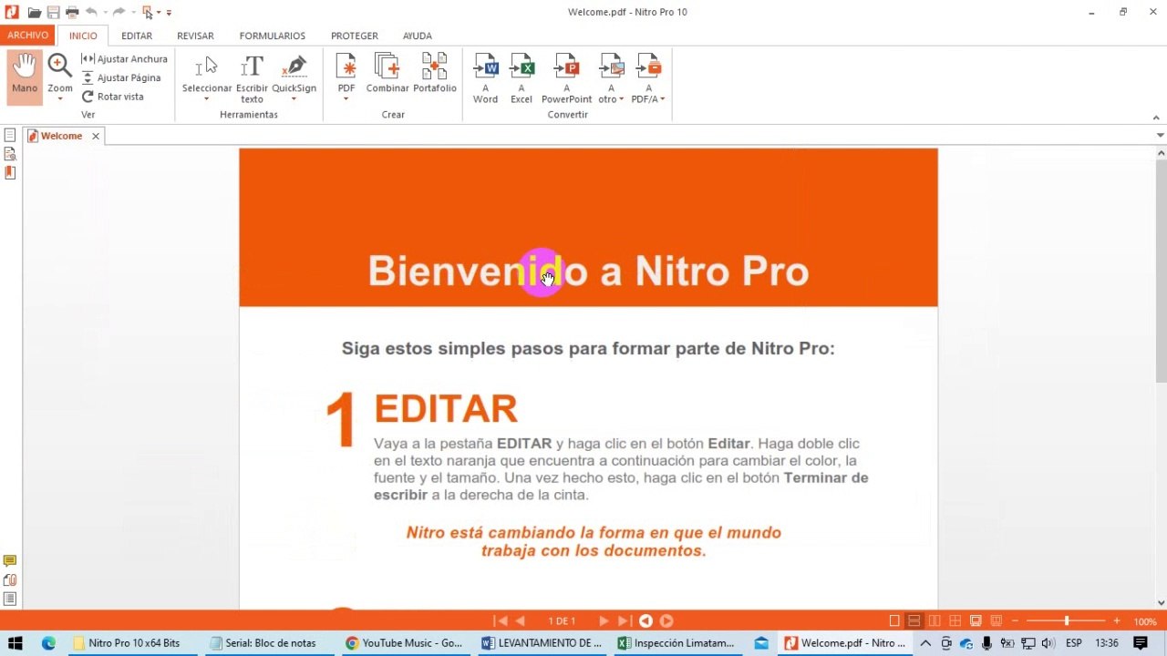 DESCARGAR NITRO PRO 10 GRATIS