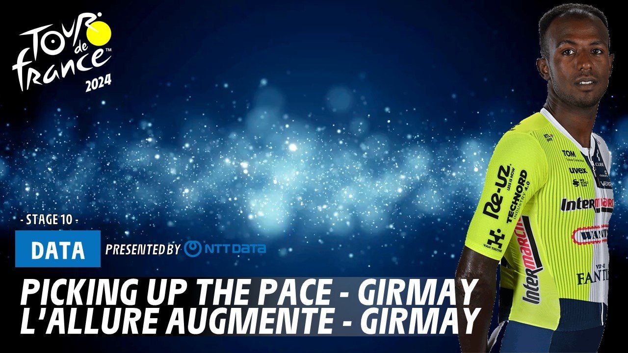 Picking up the pace - Girmay  - Tour de France 2024
