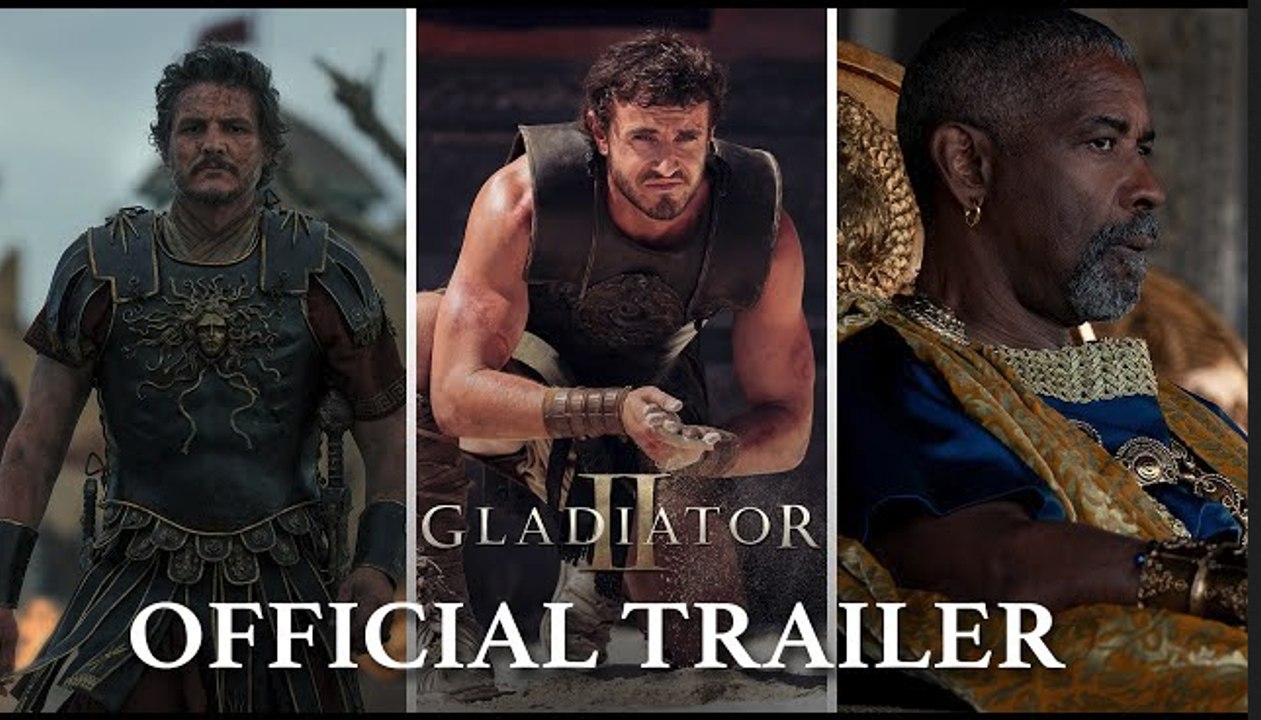 Gladiator II | Official Trailer - Paul Mescal, Pedro Pascal, Denzel Washington