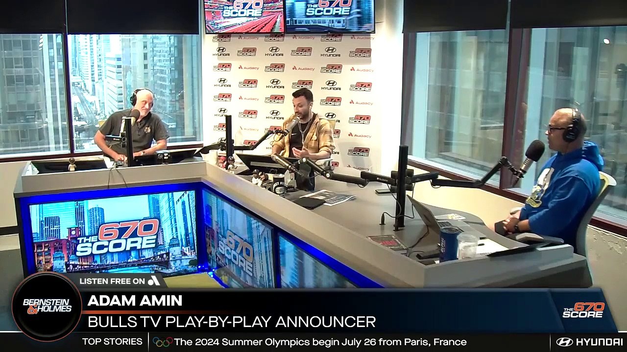 Adam Amin: 'Nobody has stopped talking about the Bears'