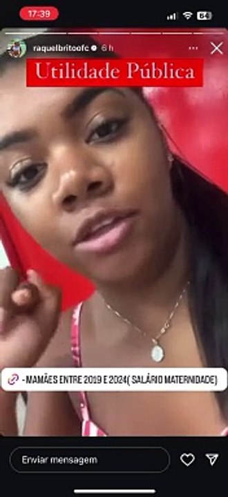 Irmã de Davi Brito é acusada de divulgar golpe do salário-maternidade