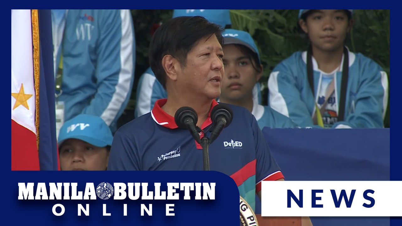 Marcos to Pinoy athletes: Let Palarong Pambansa serve as your training ground