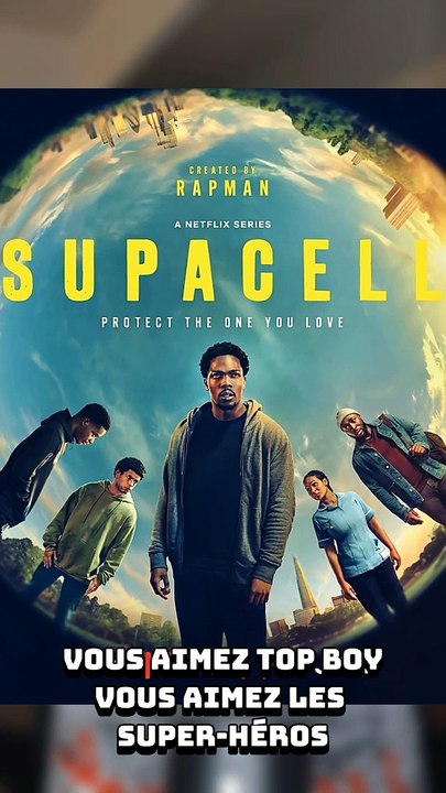 Supercell la série qui mélange Top Boy et les super pouvoirs #supercell #netflix