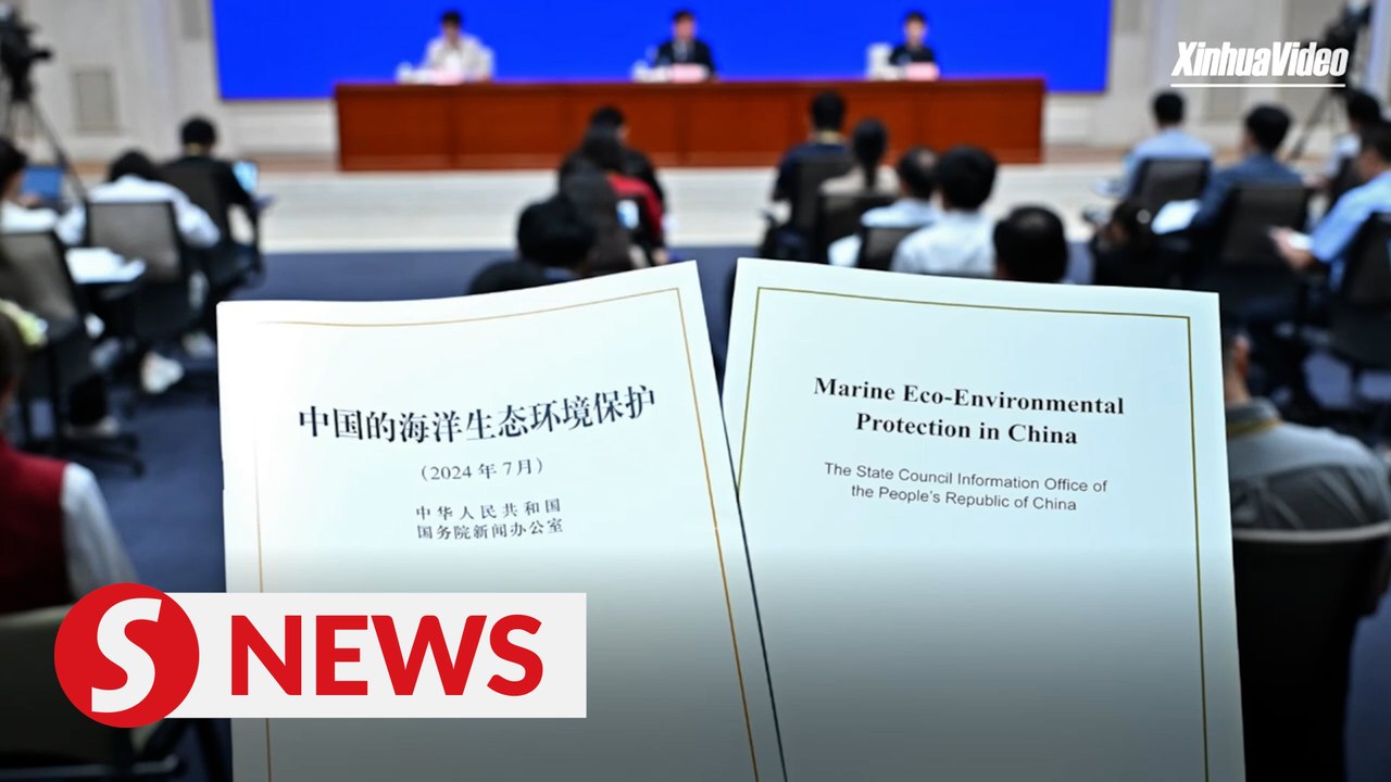 China issues white paper on marine eco-environmental protection