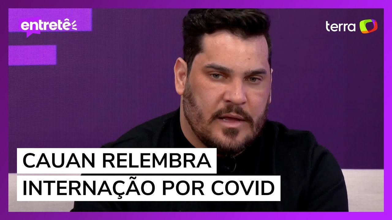 "Eu era saudável e fui pra UTI", disse Cauan sobre COVID