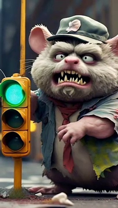 Zombie Hamster Kombat’s Rampage #ai #hamsterkombat #aivideos #artificialintelligence #viralshort #trending #zombie