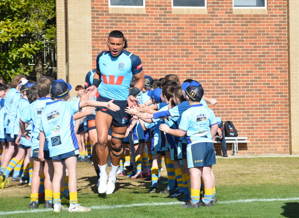 NSW Blues hold special 'thank you' training for Blue Mountains