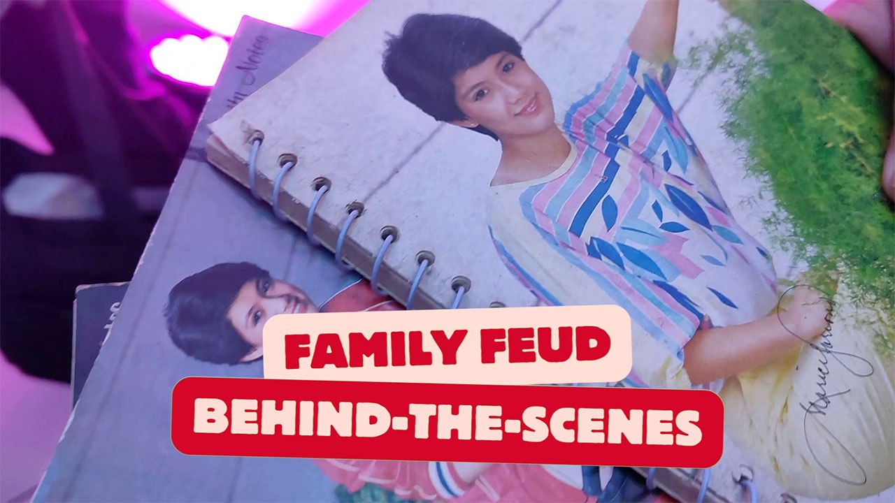 Family Feud behind-the-scenes with Maricel Soriano