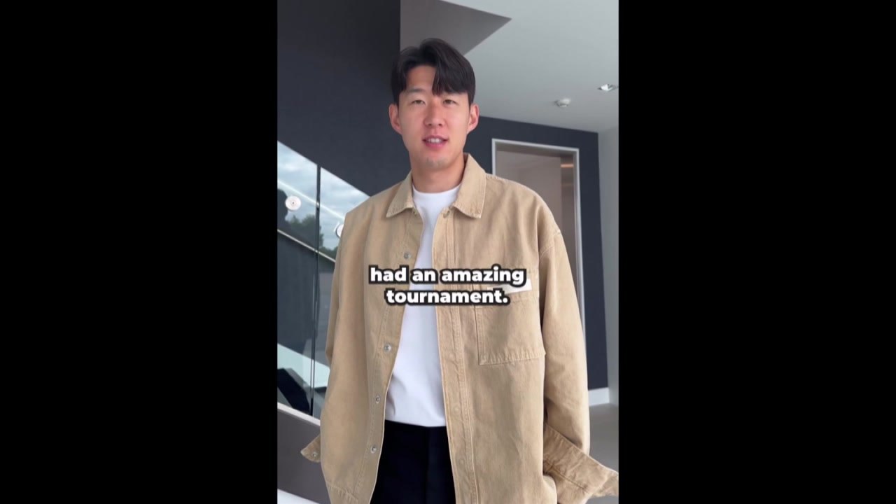 손흥민 "잉글랜드가 유로 우승했으면...해리 케인 때문에" / YTN