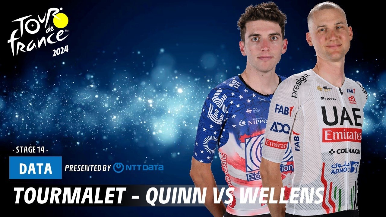 Up the Tourmalet - Quinn vs Wellens  - Tour de France 2024