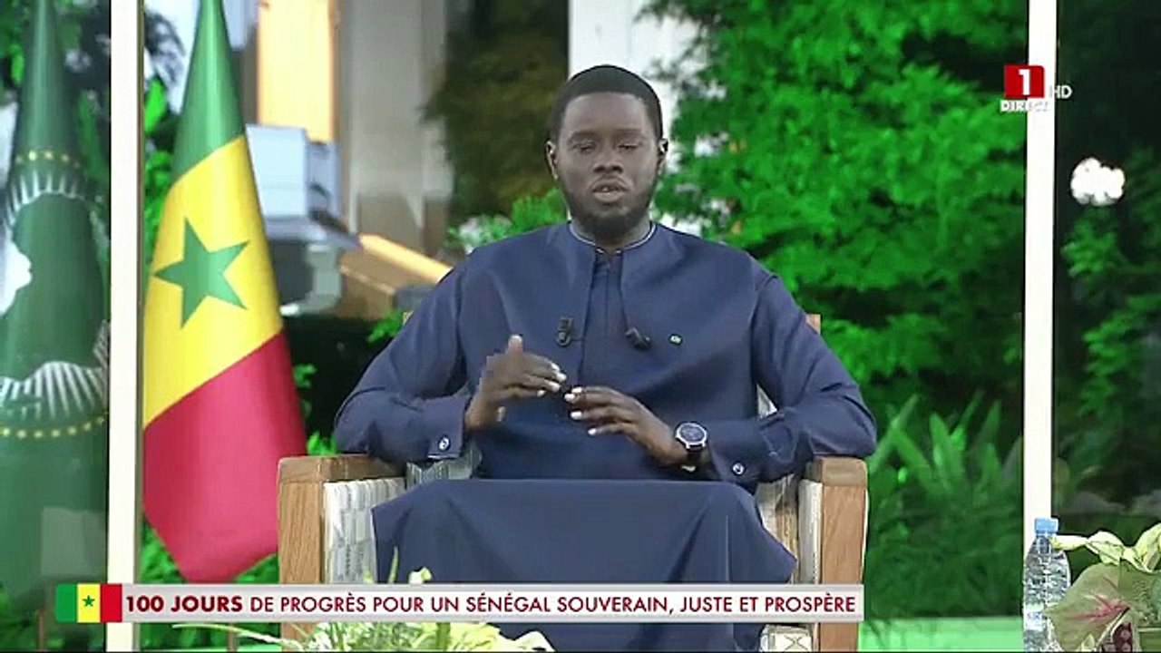 Sénégal :  Président Diomaye fait son premier bilan de gouvernance