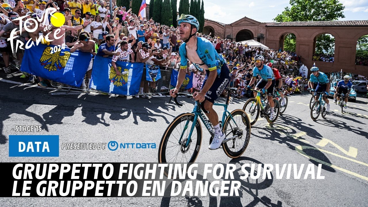 Gruppetto fighting for survival  - Tour de France 2024