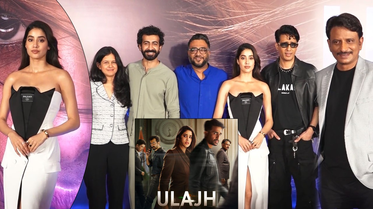 Starcast At 'Ulajh' Preview | Janhvi Kapoor, Gulshan Devaiah, Roshan Mathew