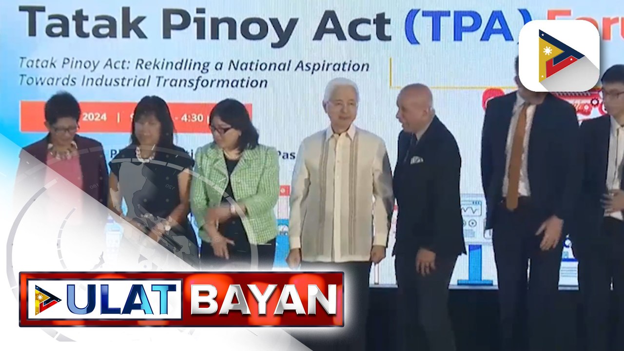 Tatak Pinoy Act, ganap ng batas