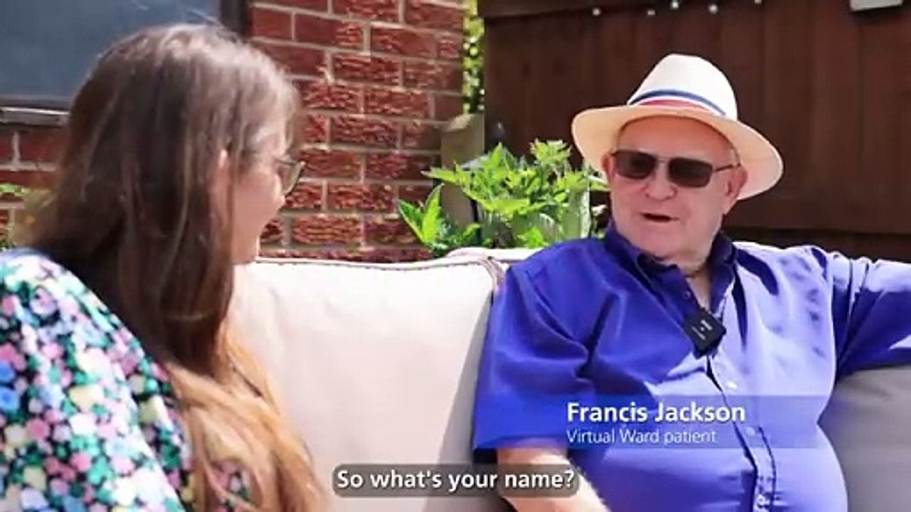 Virtual ward saves lives and removes ‘hassle’