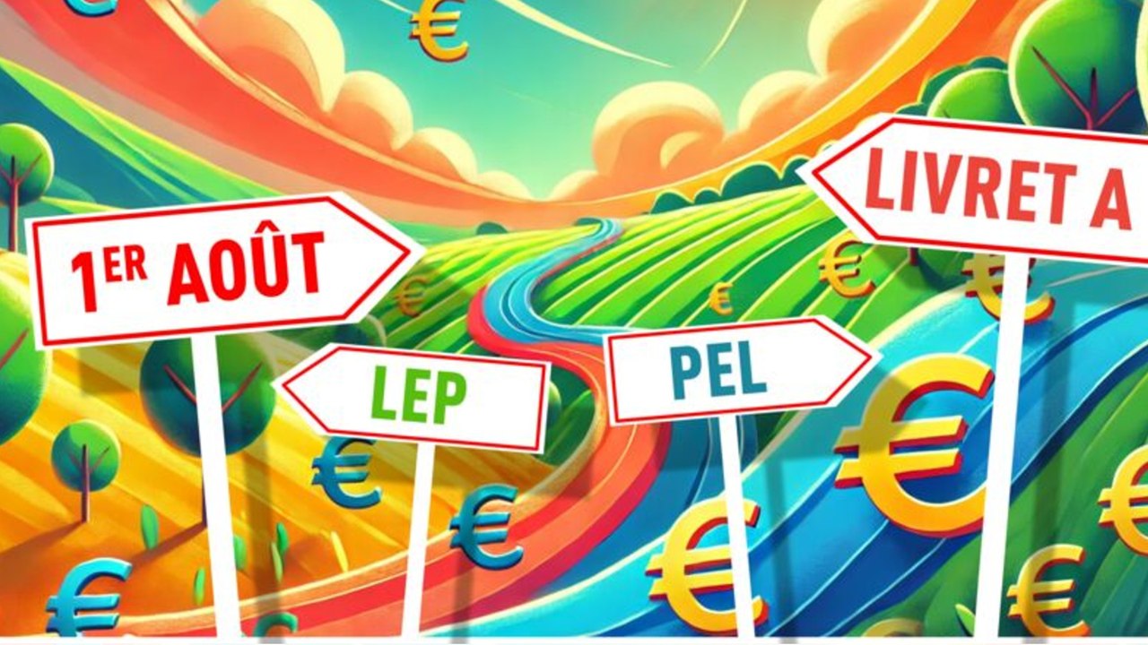 Livret A, LEP, PEL : les rendements de vos livrets d'épargne à partir du 1er août