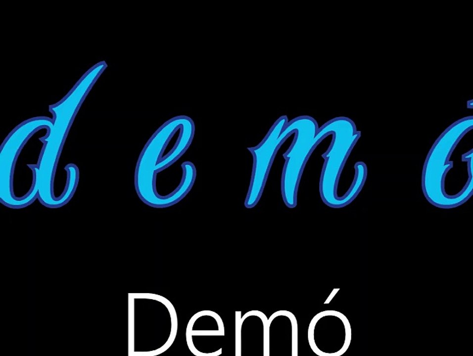 Demó ¦ Demó (hivatalos audió)